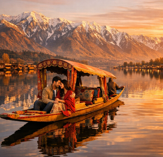 Romantic Kashmir Honeymoon